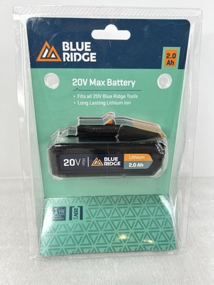 Blue Ridge Tools 20V Max Battery Lithium Ion 2.0 Ah