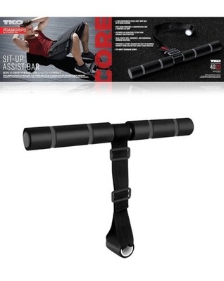 Sit-Up Assist Bar Grip + Door Anchor Crunches Abs Tone Tighten Stomach Portable 