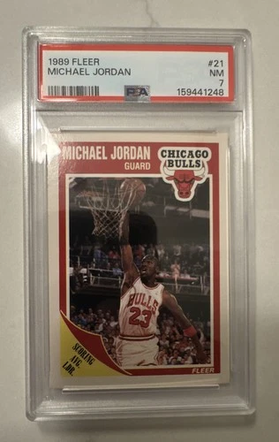 1989-90 Fleer - Michael Jordan #21
