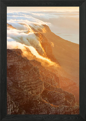 Himmlisch gerahmtes Wandbild Poster Leinwanddruck Bild