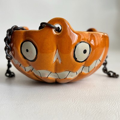 Yankee Candle Halloween Boney Bunch JOL Replacement Hanging Tart Wax Holder RARE