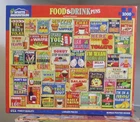 FOOD AND DRINK PUNS - Complete - WHITE MOUNTAIN PUZZLE