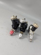 3 RARE VINTAGE COX .49 Glow Engines Model Airplane Black Widow, Babe Bee Nice 
