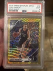 2019 Panini Donruss Optic Luka Doncic Gold Wave Psa 9
