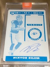 2019 Panini Contenders Optic Miles Boykin Rookie RC #129 Signed Autograph 1/1