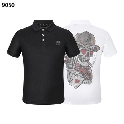 Philipp Plein Iconic Cult Tape Logo Polo Shirt Polo Shirt M-3XL