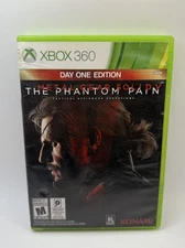 Metal Gear Solid V: The Phantom Pain (Microsoft Xbox 360, 2015) Tested 