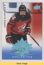 2021 Upper Deck Team Canada Juniors Blue Jessie Eldridge #67 READ u2v
