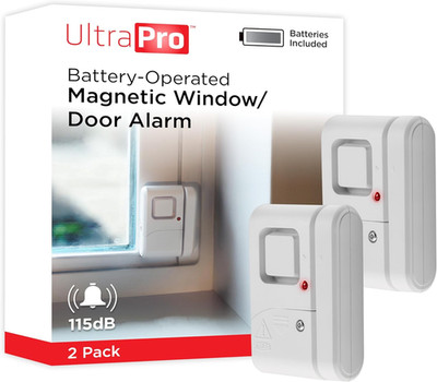 GE Personal Security Window and Door Alarm, 2 Pack, DIY Protection, Burglar Aler