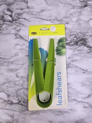 Chef'n Salad Series - Green Plastic Leaf Shears - Brand New