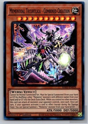 Mementoal Tecuhtlica - Combined Creation (CR) RA05-EN029 Rarity Collection 5  NM