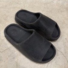 Adidas Yeezy Slide 'Onyx' - HQ6448 Men's Size 7 DISTRESSED