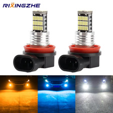 2PCS Fog Lights H8 H11 Led HB4 9006 HB3 9005 H1 LED H3 H7 Led 4014 45SMD 1200LM 
