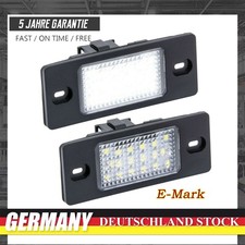 LED KENNZEICHENBELEUCHTUNG für VW Bora | Golf 4 + 5 Variant | Passat 3bg Touareg