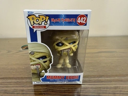 Funko Pop! Rocks: Iron Maiden - Mummy Eddie 💥❤️‍🔥VAULTED❤️‍🔥💥
