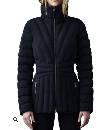 Mackage Alissa Down Filled Jacket, Black Size S $850.00 NWOT