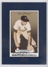 2005 Upper Deck Origins Old Judge Blue 46/50 Red Schoendienst #145 HOF 0u7