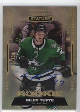 2021-22 Upper Deck Stature Rookies Auto 13/199 Riley Tufte #169 Auto 0n64