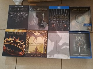 GAME OF THRONES INTEGRALE SAISONS 1 A 8 EN BLU RAY