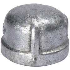 Southland 3/4 In. Malleable Iron Galvanized Cap 511-404BG Southland 511-404BG