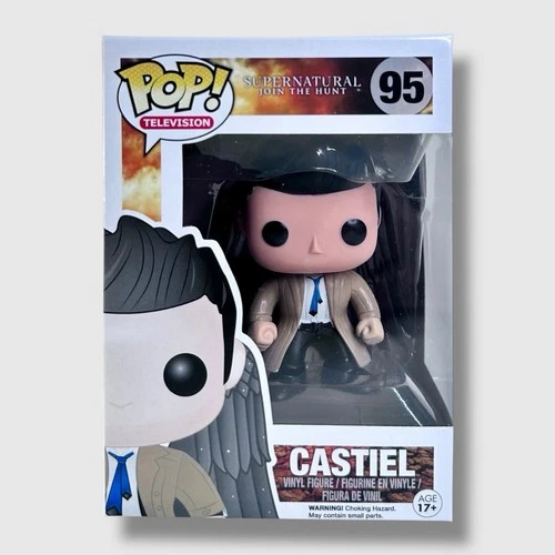 👼 Funko Pop! #95 Castiel Supernatural HT Exclusive Vaulted New w/ Protector