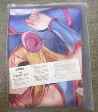 Cojín de aire de vinilo tamaño real Yu-Gi-Oh negro mago oscuro niña Dakimakura 160x50
