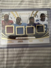 2025 Panini Immaculate Collection Monuments /49 Fitzgerald Johnson Moss Irvin