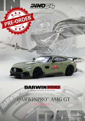 (Pre-order) INNO64 1/64 DARWIN PRO AMG GT Diecast Model Car