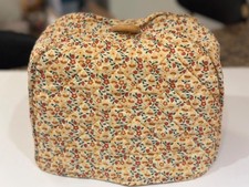 Floral and Mushroom Toaster Cover