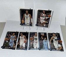 2025-2026 Topps (7) NBA Flagship Memphis Grizzlies BASKETBALL CARD LOT MORANT