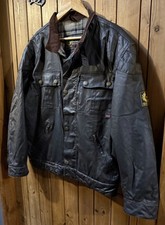 Belstaff x Steve McQueen Blouson Wax Jacket - Black Prince label - Made in Italy