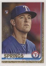 2019 Topps Gold 1045/2019 Jeffrey Springs #605 fo7