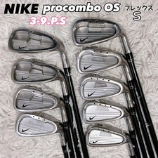 Nike Pro Combo OS Iron Set 9pcs 3-PW-SW Fujikura SLINGSHOT Flex S