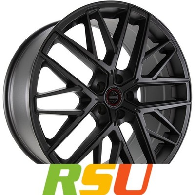 Momo RFX01 sandblast black 11.5x22'' ET40 LK5 112 ML 66.6 Alufelgen 22 Zoll