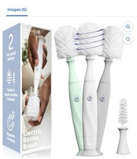 Jool Baby Electric Bottle  Nipple Brush Set Magnetic Charger Water-Resistant