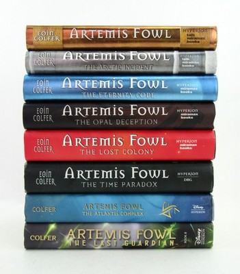 Complete Set 1-8 ARTEMIS FOWL Eoin Colfer HBDJ EXC L1