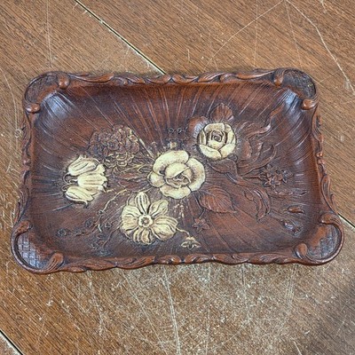 Vintage Multi Products Rose Dish 1944