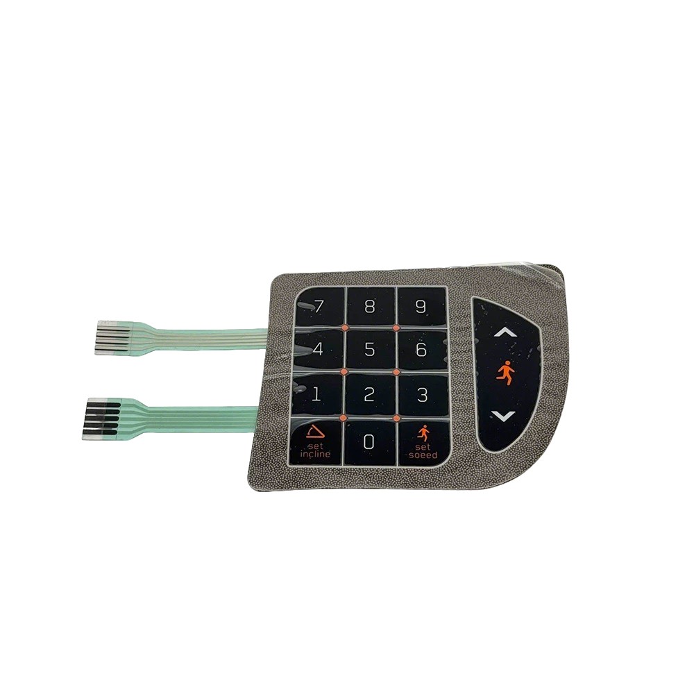 Per JOHNSON HORIZON T3000 T4000 T5000 Tastiera membrana pellicola pulsante tapis roulant
