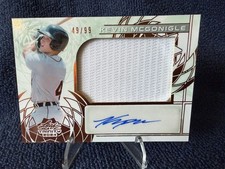 2024 Leaf Trinity Kevin McGonigle Bronze Auto Patch 49/99 Detroit Tigers