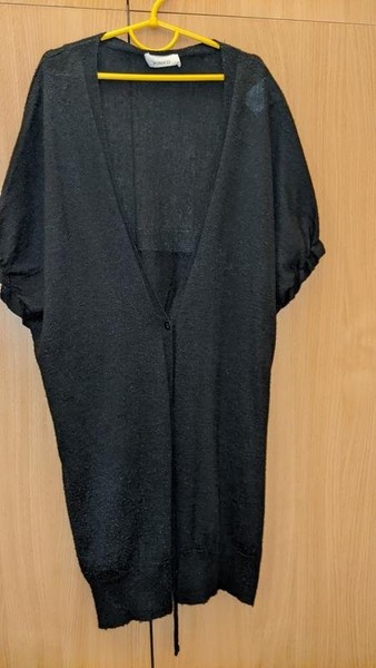 Women Pinko Vest Black Wool and Silk 38 / M / 46
