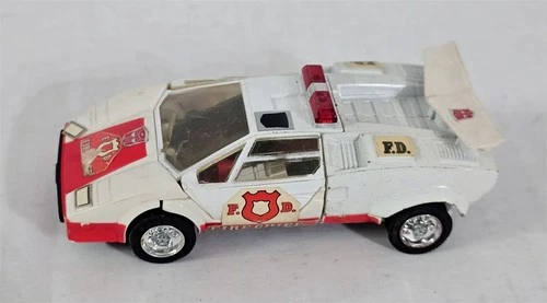 X-290 VINTAGE 1980'S HASBRO G1 TRANSFORMERS AUTOBOT RED ALERT ACTION FIGURE