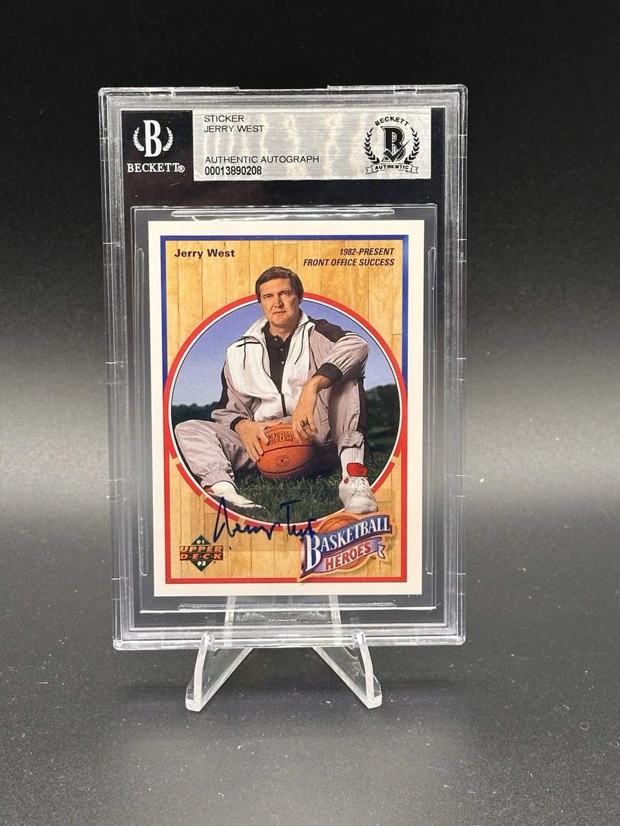 その他 Jerry West Auto upper deck JERRY WEST - 1991-92 UPPER DECK Basketball Hero's #3 of 9 HOF | eBay