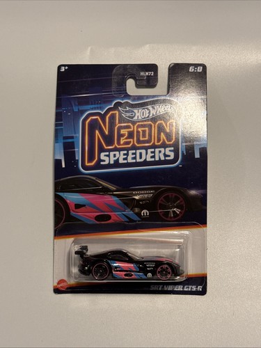 2023 Hot Wheels Neon Speeders Complete Set 8 - New SKU C - Picture 7 of 9
