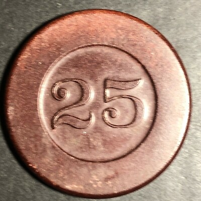 Vintage 37mm Poker / Gaming Chip - 