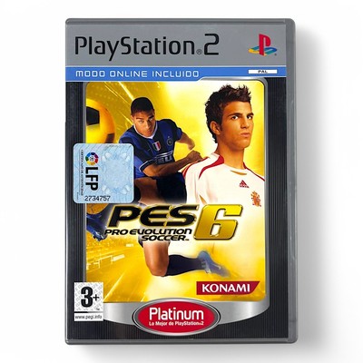 PS2 / Sony Playstation 2 - Pro Evolution Soccer 6 / PES 6 [Platinum] ESP mit OVP