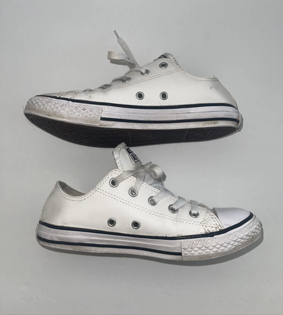 White converse size sales 3 junior