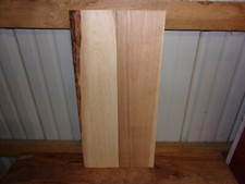 2 PC CHERRY WOOD WIDE KILN DRIED LOT 300R BOARDS 24 1/4" X 5 3/4"X 1/2" FLAT