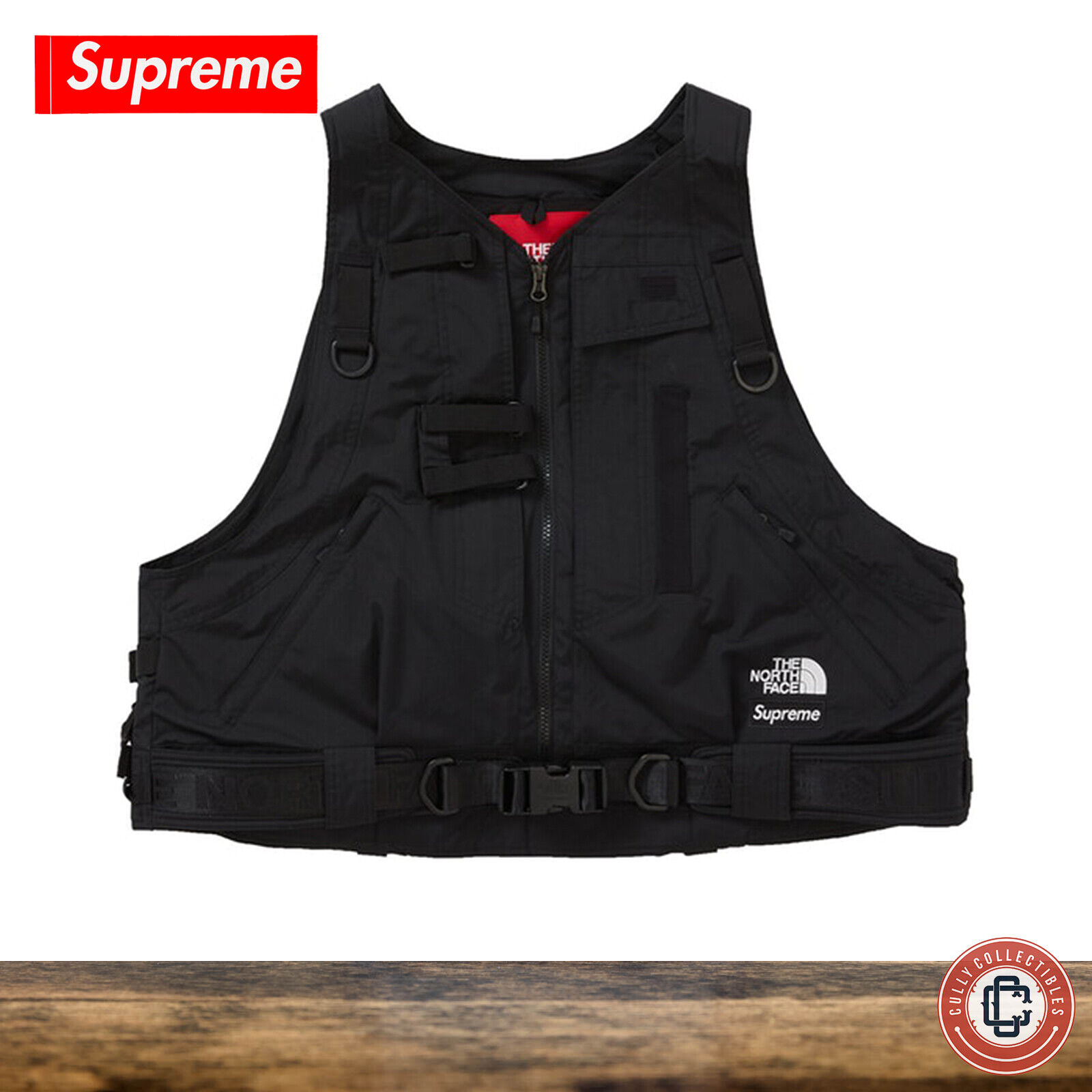 Supreme×The North Face Rtg+Vest Black】-