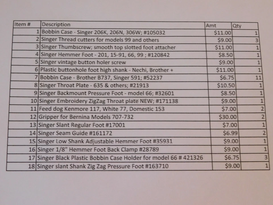 S1 Singer 复古缝纫机附件零件板线轴脚螺丝 + — 第 3/3 张图片