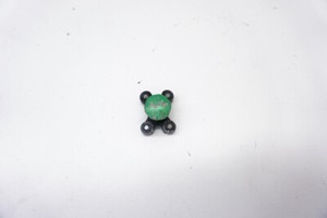 Kite Holeshot Start Device Button Green Black Aluminum #3 M33